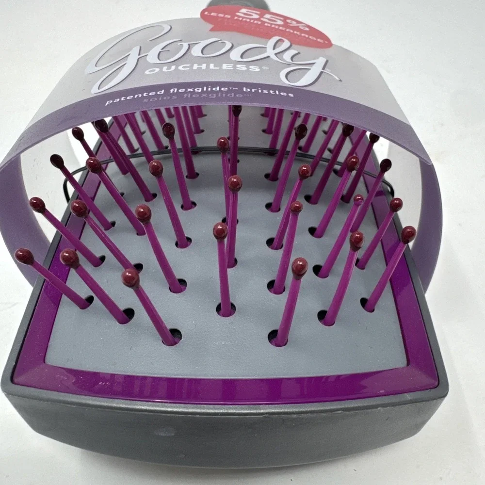 Goody Ouchless Paddle Brush FlexGlide Bristles Comfort Tip Hairbrush 2017
